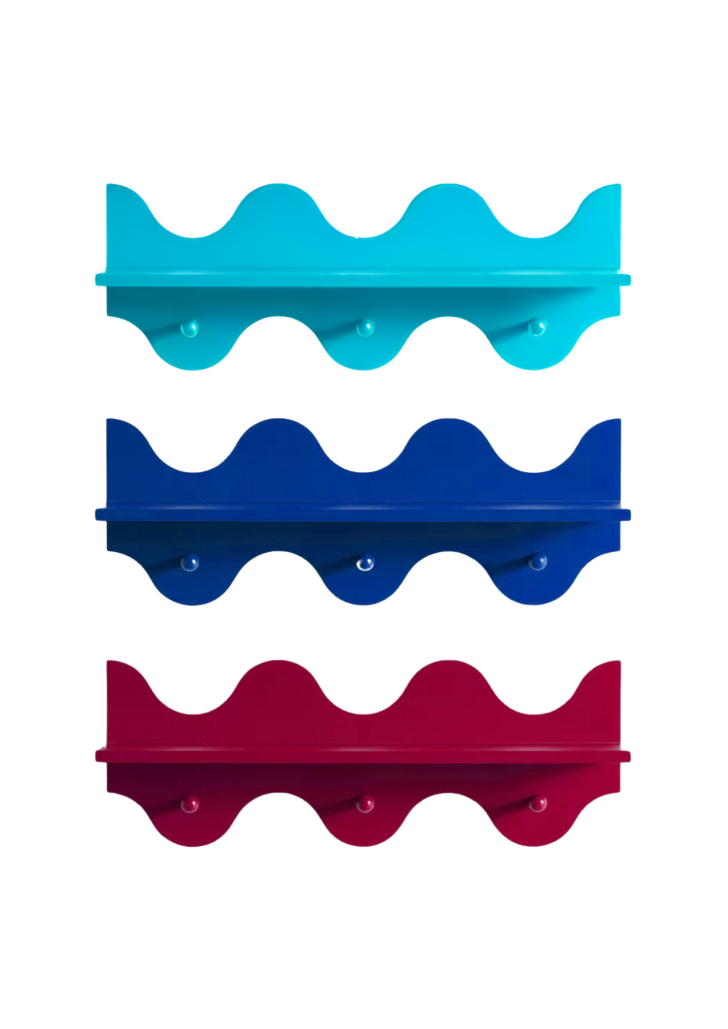 Wall Multi-Hook Shelf